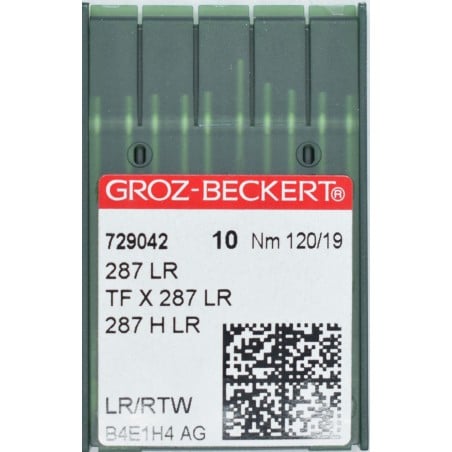 GROZ BECKERT Leather point industrial sewing machine needles 287 LR SIZE 120/19
